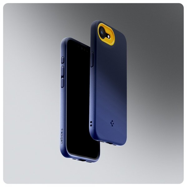 Spigen iPhone 16e/17e Deksel Nano Pop MagFit Blueberry Navy