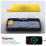 Spigen iPhone 16e/17e Deksel Nano Pop MagFit Blueberry Navy