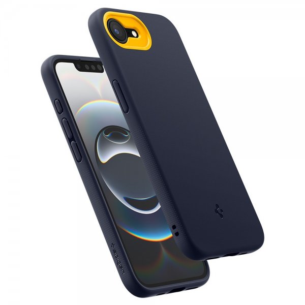 Spigen iPhone 16e/17e Deksel Nano Pop MagFit Blueberry Navy