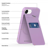 Dux Ducis iPhone 16e/17e Deksel Rafi II Series MagSafe Lilla
