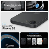 Spigen iPhone 16e/17e Deksel Rugged Armor MagFit Matte Black