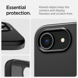 Spigen iPhone 16e/17e Deksel Thin Fit MagFit Svart