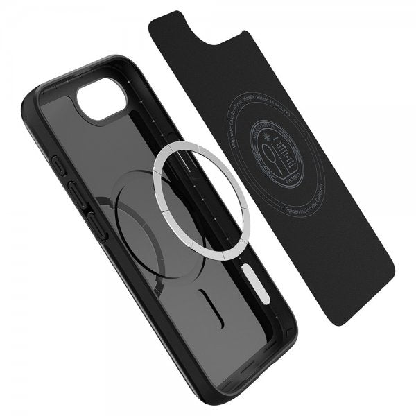 Spigen iPhone 16e/17e Deksel Thin Fit MagFit Svart