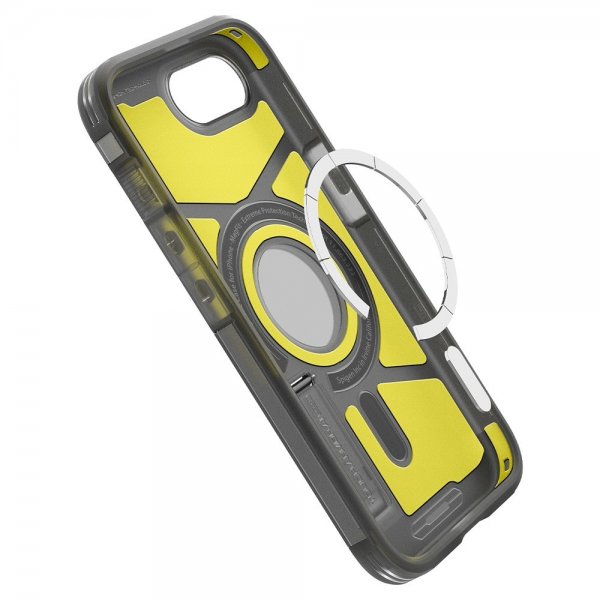 Spigen iPhone 16e/17e Deksel Tough Armor MagFit Frost Black
