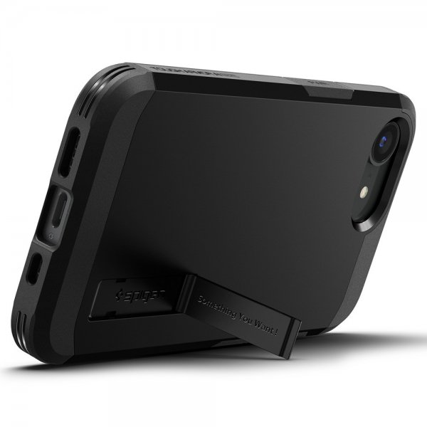 Spigen iPhone 16e/17e Deksel Tough Armor MagFit Svart