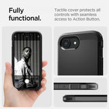 Spigen iPhone 16e/17e Deksel Tough Armor MagFit Svart