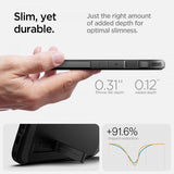 Spigen iPhone 16e/17e Deksel Tough Armor MagFit Svart