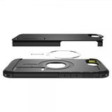 Spigen iPhone 16e/17e Deksel Tough Armor MagFit Svart