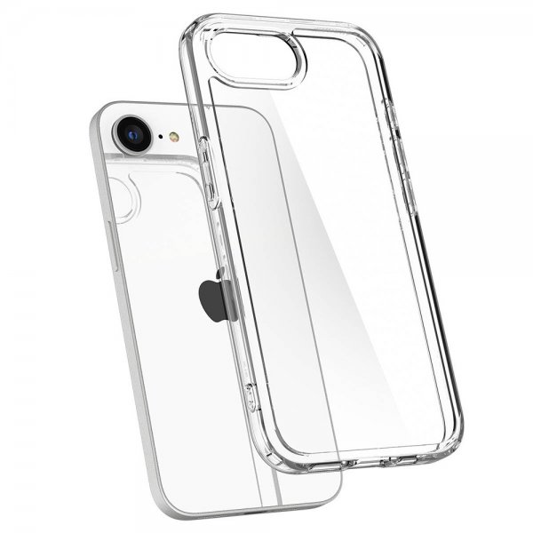 Spigen iPhone 16e/17e Deksel Ultra Hybrid Crystal Clear