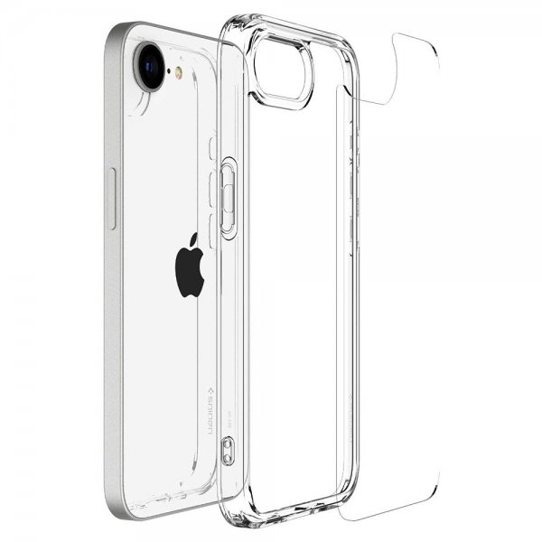 Spigen iPhone 16e/17e Deksel Ultra Hybrid Crystal Clear