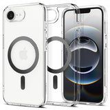Spigen iPhone 16e/17e Deksel Ultra Hybrid MagFit Carbon Fiber