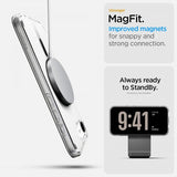 Spigen iPhone 16e/17e Deksel Ultra Hybrid MagFit Carbon Fiber