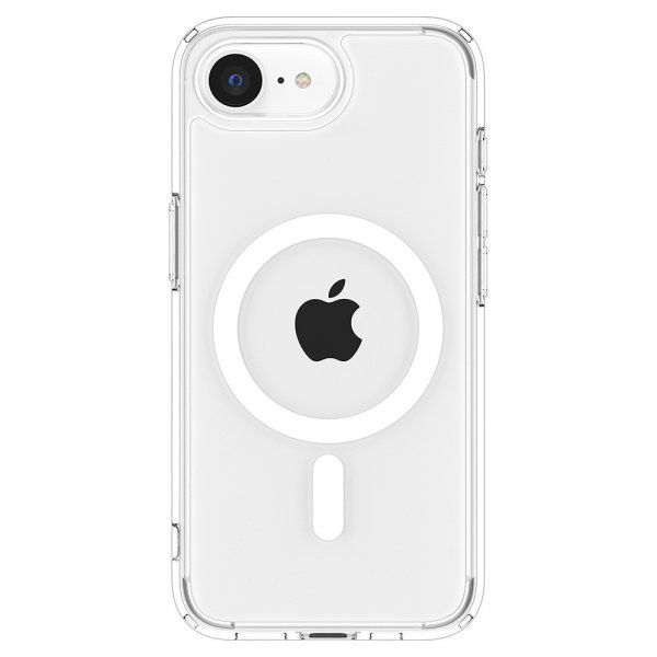 Spigen iPhone 16e/17e Deksel Ultra Hybrid MagFit Clear White