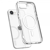 Spigen iPhone 16e/17e Deksel Ultra Hybrid MagFit Clear White