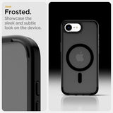 Spigen iPhone 16e/17e Deksel Ultra Hybrid MagFit Frost Black