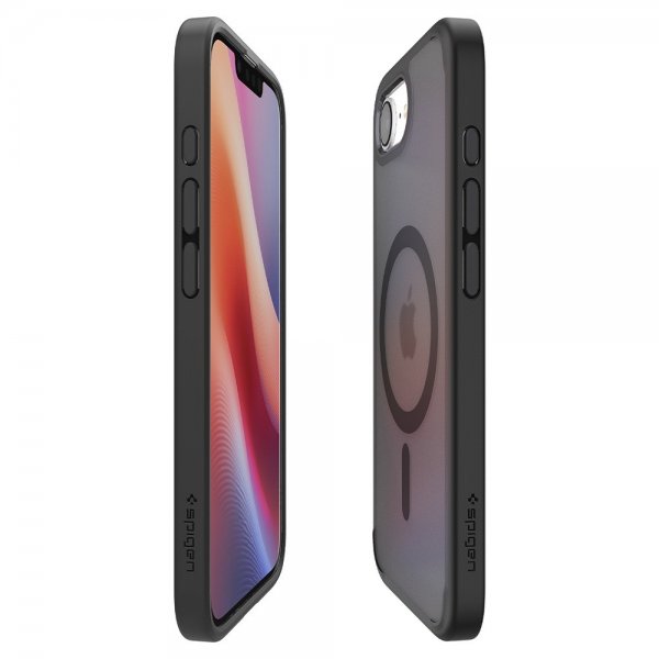 Spigen iPhone 16e/17e Deksel Ultra Hybrid MagFit Frost Black