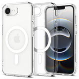 Spigen iPhone 16e/17e Deksel Ultra Hybrid MagFit Frost White