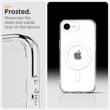 Spigen iPhone 16e/17e Deksel Ultra Hybrid MagFit Frost White