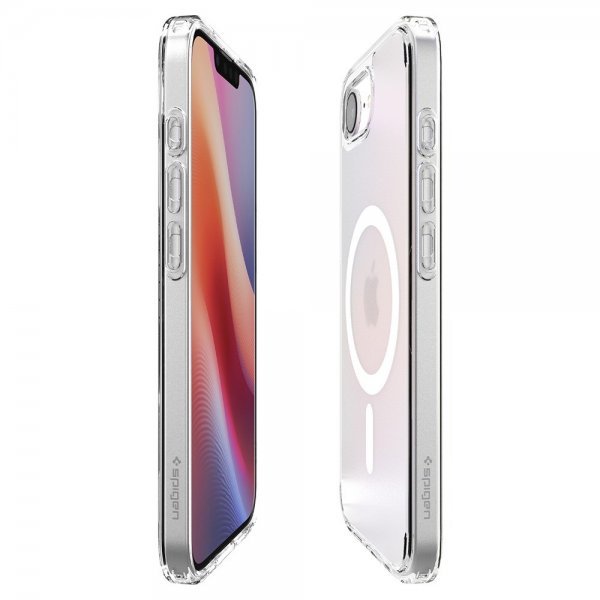 Spigen iPhone 16e/17e Deksel Ultra Hybrid MagFit Frost White
