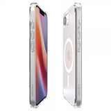 Spigen iPhone 16e/17e Deksel Ultra Hybrid MagFit Frost White