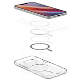 Spigen iPhone 16e/17e Deksel Ultra Hybrid MagFit Frost White