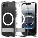 Spigen iPhone 16e/17e Deksel Ultra Hybrid S MagFit Clear White