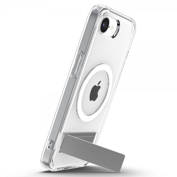 Spigen iPhone 16e/17e Deksel Ultra Hybrid S MagFit Clear White