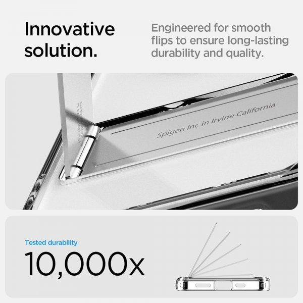 Spigen iPhone 16e/17e Deksel Ultra Hybrid S MagFit Clear White