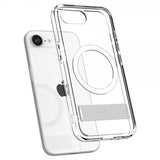 Spigen iPhone 16e/17e Deksel Ultra Hybrid S MagFit Clear White