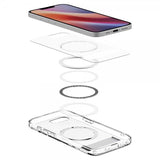 Spigen iPhone 16e/17e Deksel Ultra Hybrid S MagFit Clear White
