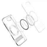 Spigen iPhone 16e/17e Deksel Ultra Hybrid S MagFit Clear White