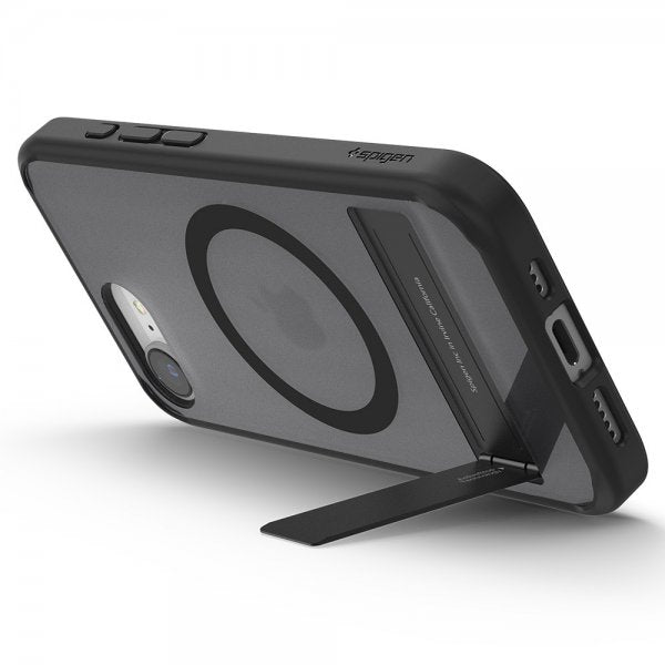 Spigen iPhone 16e/17e Deksel Ultra Hybrid S MagFit Frost Black