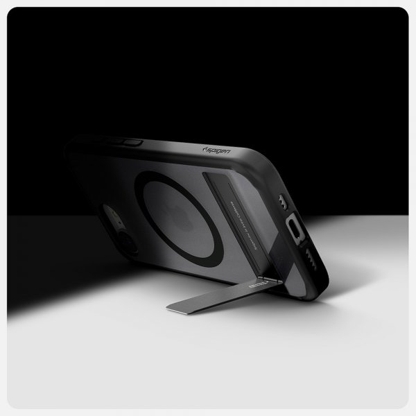Spigen iPhone 16e/17e Deksel Ultra Hybrid S MagFit Frost Black
