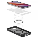 Spigen iPhone 16e/17e Deksel Ultra Hybrid S MagFit Frost Black