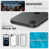 Spigen iPhone 16e/17e Deksel Ultra Hybrid Space Crystal