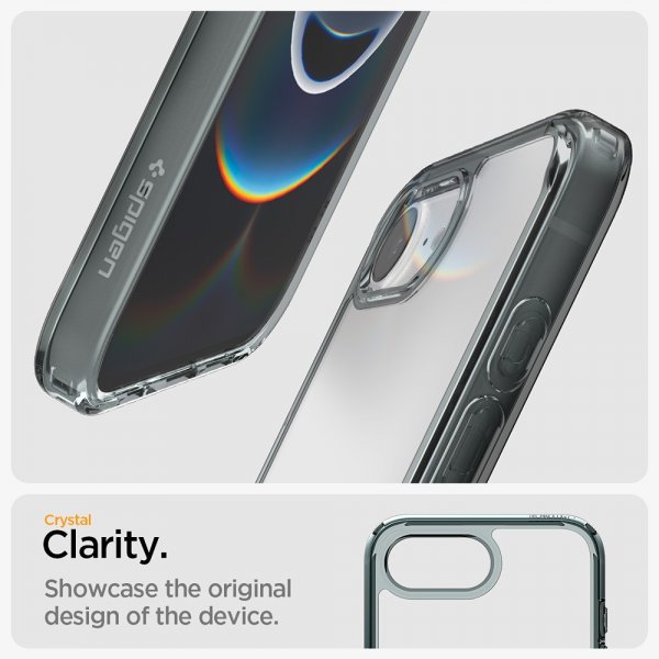 Spigen iPhone 16e/17e Deksel Ultra Hybrid Space Crystal