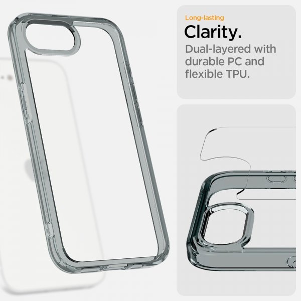 Spigen iPhone 16e/17e Deksel Ultra Hybrid Space Crystal
