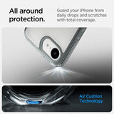 Spigen iPhone 16e/17e Deksel Ultra Hybrid Space Crystal