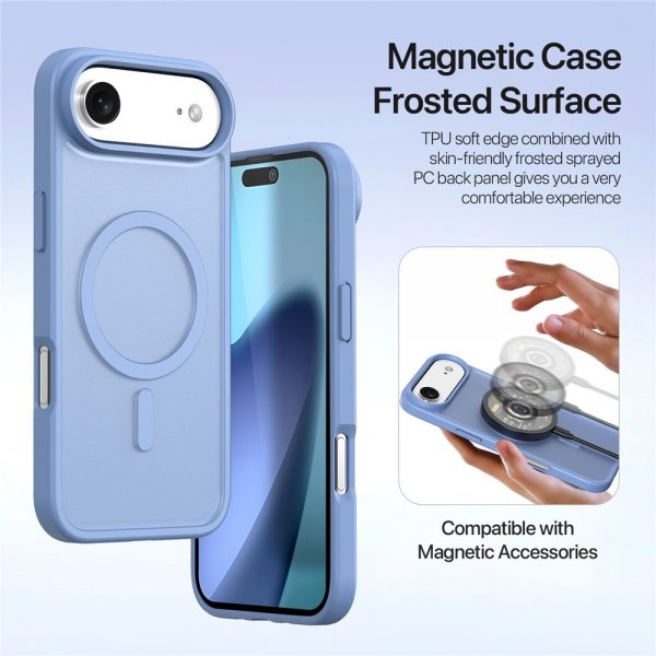 Dux Ducis iPhone Air Etui 2-in-1 Lawa Series MagSafe Blå