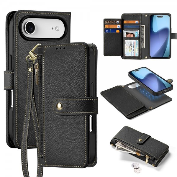 Dux Ducis iPhone Air Etui 2-in-1 Lawa Series MagSafe Svart