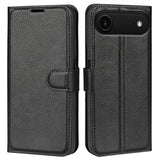 iPhone Air Etui Litchi Svart