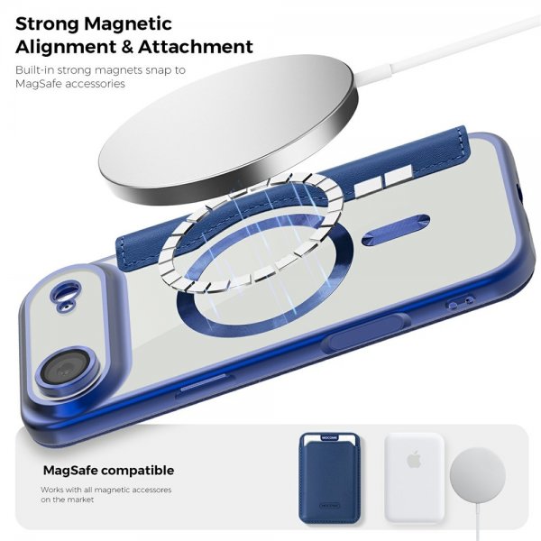 iPhone Air Etui MagSafe Blå