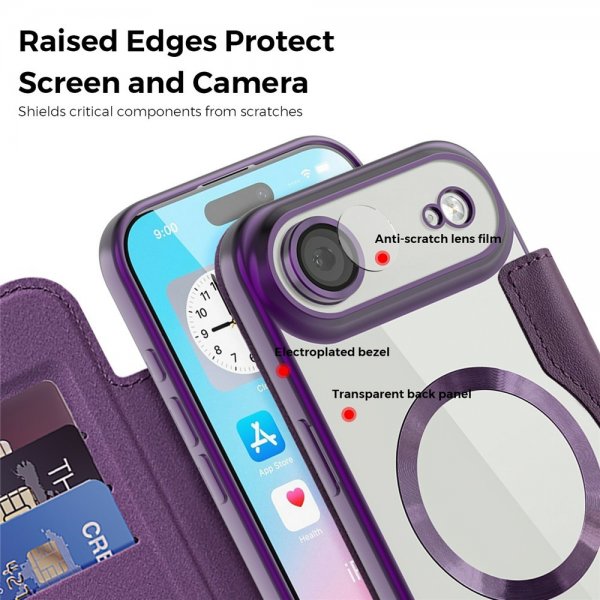 iPhone Air Etui MagSafe Lilla