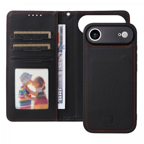 Betopnice iPhone Air Etui Avtagbart Deksel 005 Svart