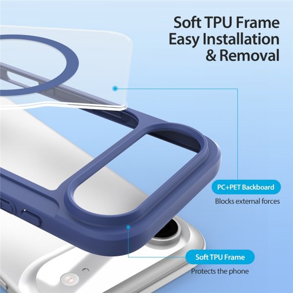 Dux Ducis iPhone Air Etui Skin X Pro Series MagSafe Blå