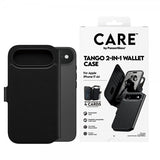 CARE by PanzerGlass iPhone Air Etui Tango Two-in-One Wallet MagSafe Svart