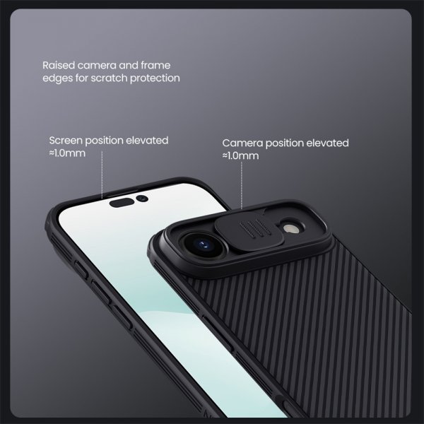 Nillkin iPhone Air Deksel CamShield Pro MagSafe Svart
