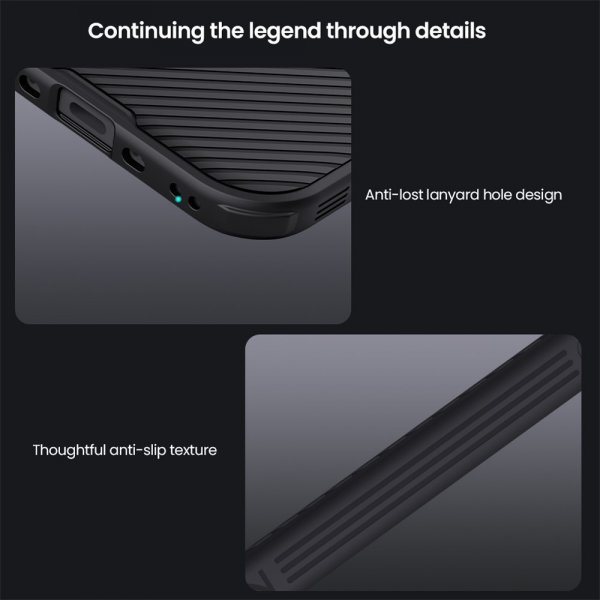 Nillkin iPhone Air Deksel CamShield Pro MagSafe Svart