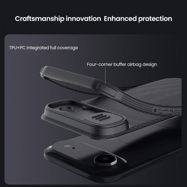 Nillkin iPhone Air Deksel CamShield Pro Svart