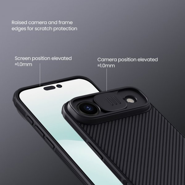 Nillkin iPhone Air Deksel CamShield Pro Svart